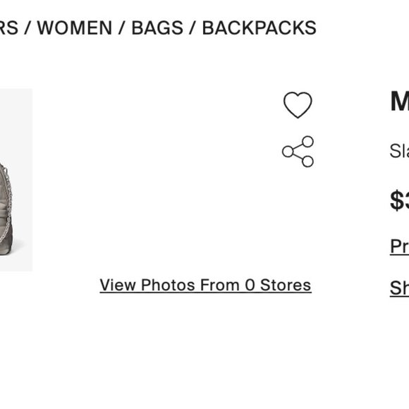 Michael Kors Backpack